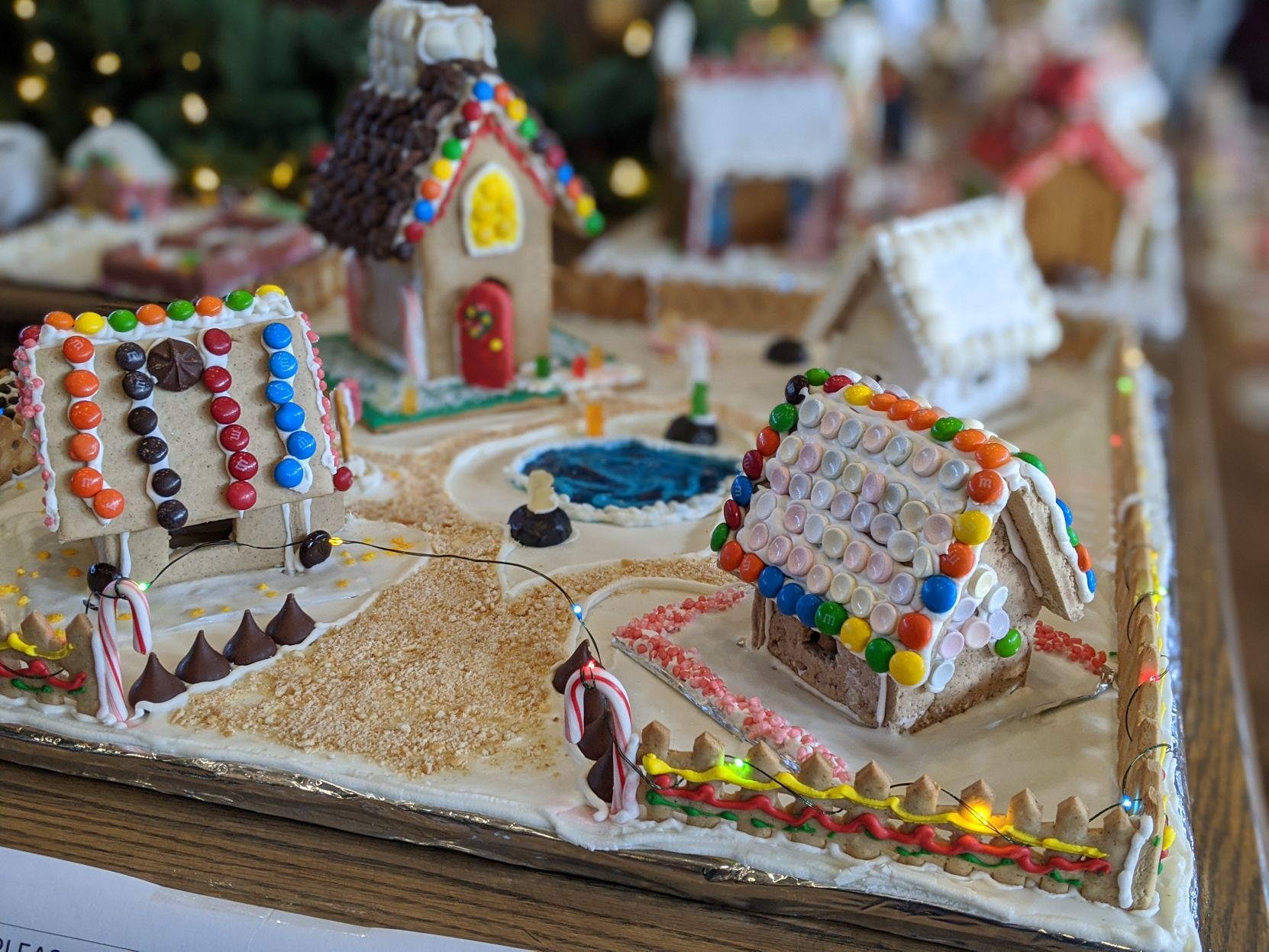 Make a gingerbread house at the Omaha Public Library